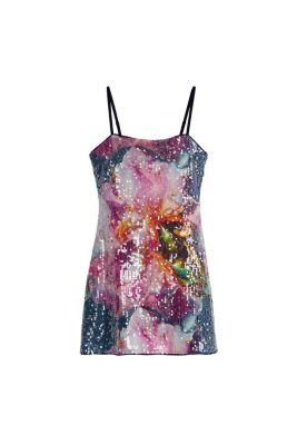 Women's Sequin flower dress