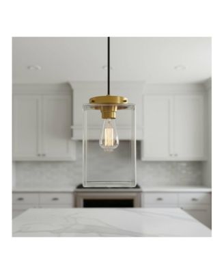  Lausanne 6"W Burnished Modern Mini Pendant Light