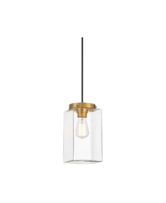  Lausanne 6"W Burnished Modern Mini Pendant Light