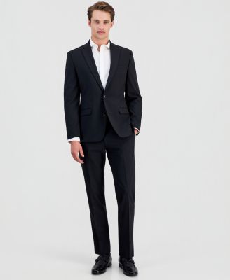 Men's Black Suits | Macy's