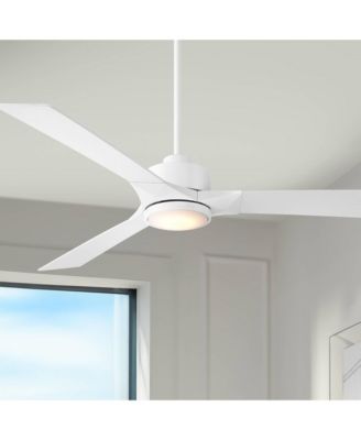 56" Kali Matte LED Damp Ceiling Fan with Remote