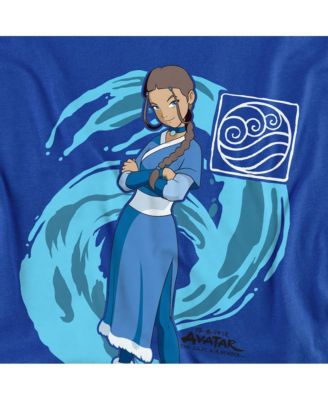 Men's Avatar The Last Airbender Katara Water Wave T-Shirt