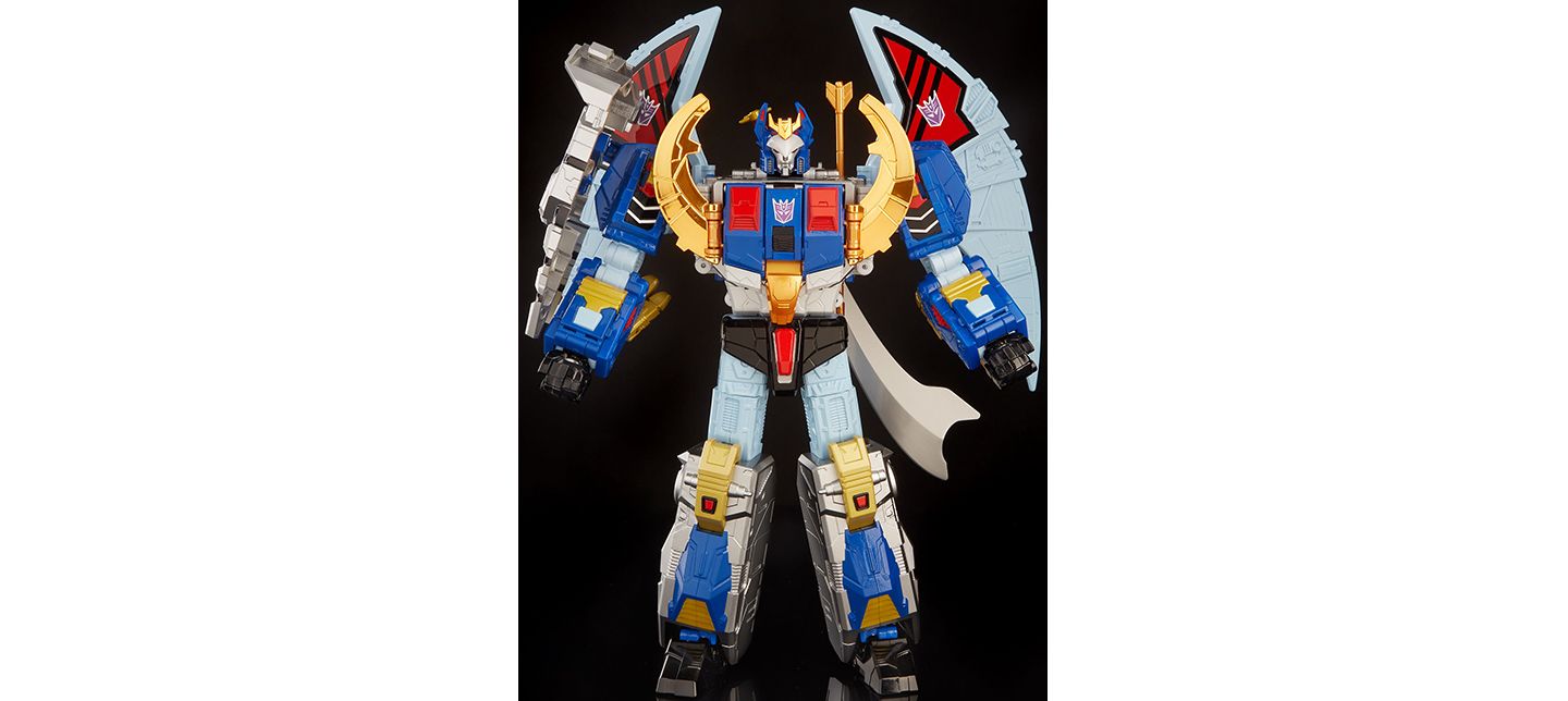 Детские фигурки Transformers Commander Class Deathsaurus 11-Inch Action Figure, 3-Piece Set, Ages 11-13 — фото 3