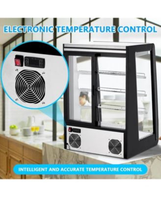 Countertop Refrigerated Display 5.2 Cu.Ft/146L Commercial Cake Display Refrigerator with Digital controller, LED display, LED Lighting