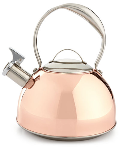 Belgique Copper-Plated Tea Kettle, Only at Macy's