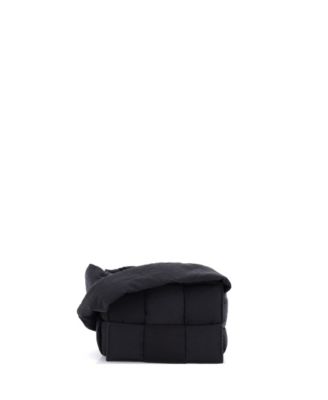 Extra Mini Cassette Crossbody Bag Maxi Intrecciato Nylon