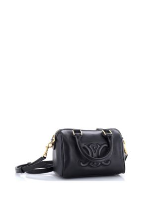 Small Cuir Triomphe Boston Bag Leather