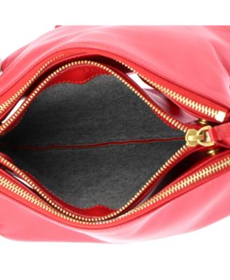 Small Trio Crossbody Bag Leather