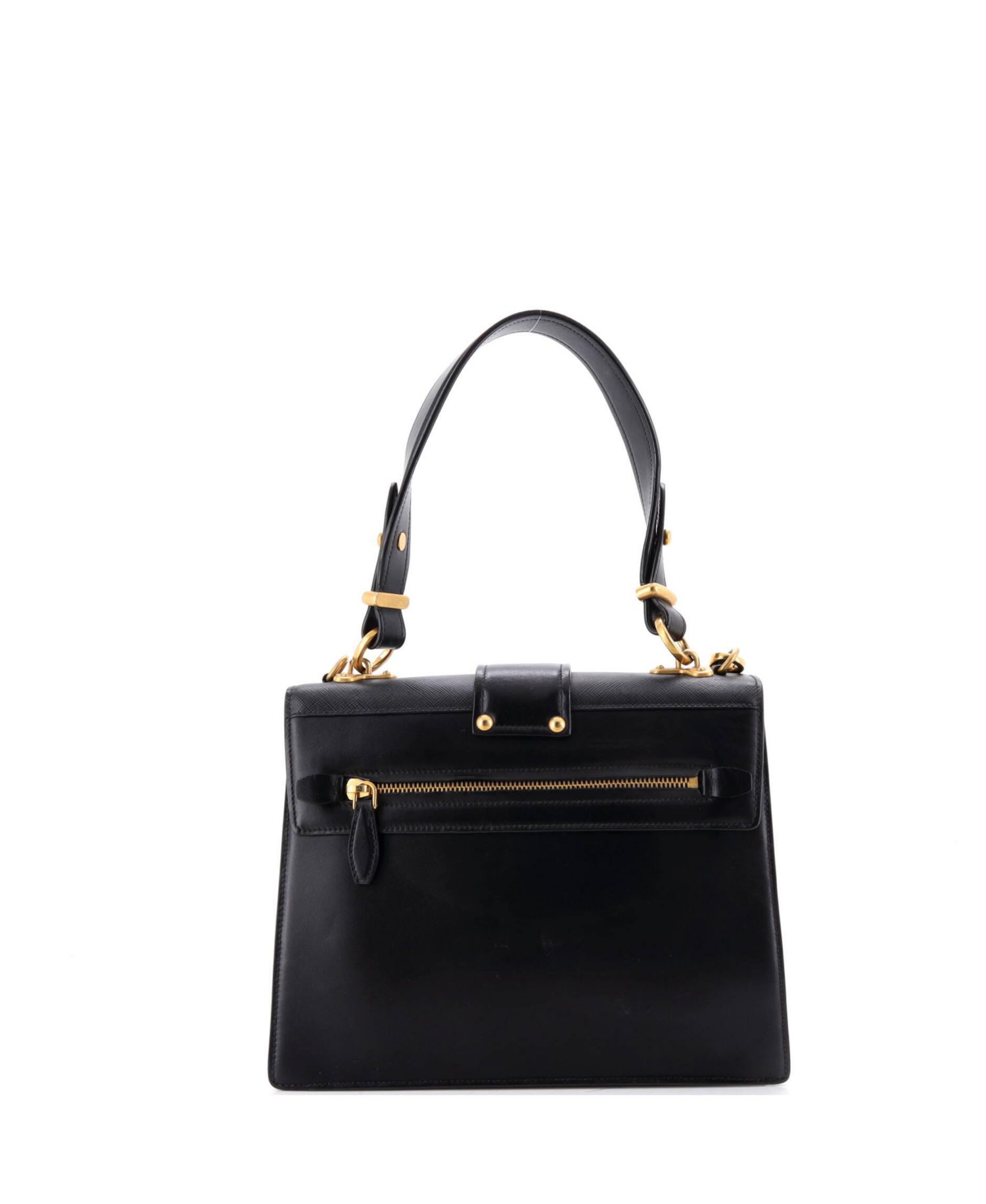 Medium Cahier Convertible Shoulder Bag City Calf and Saffiano