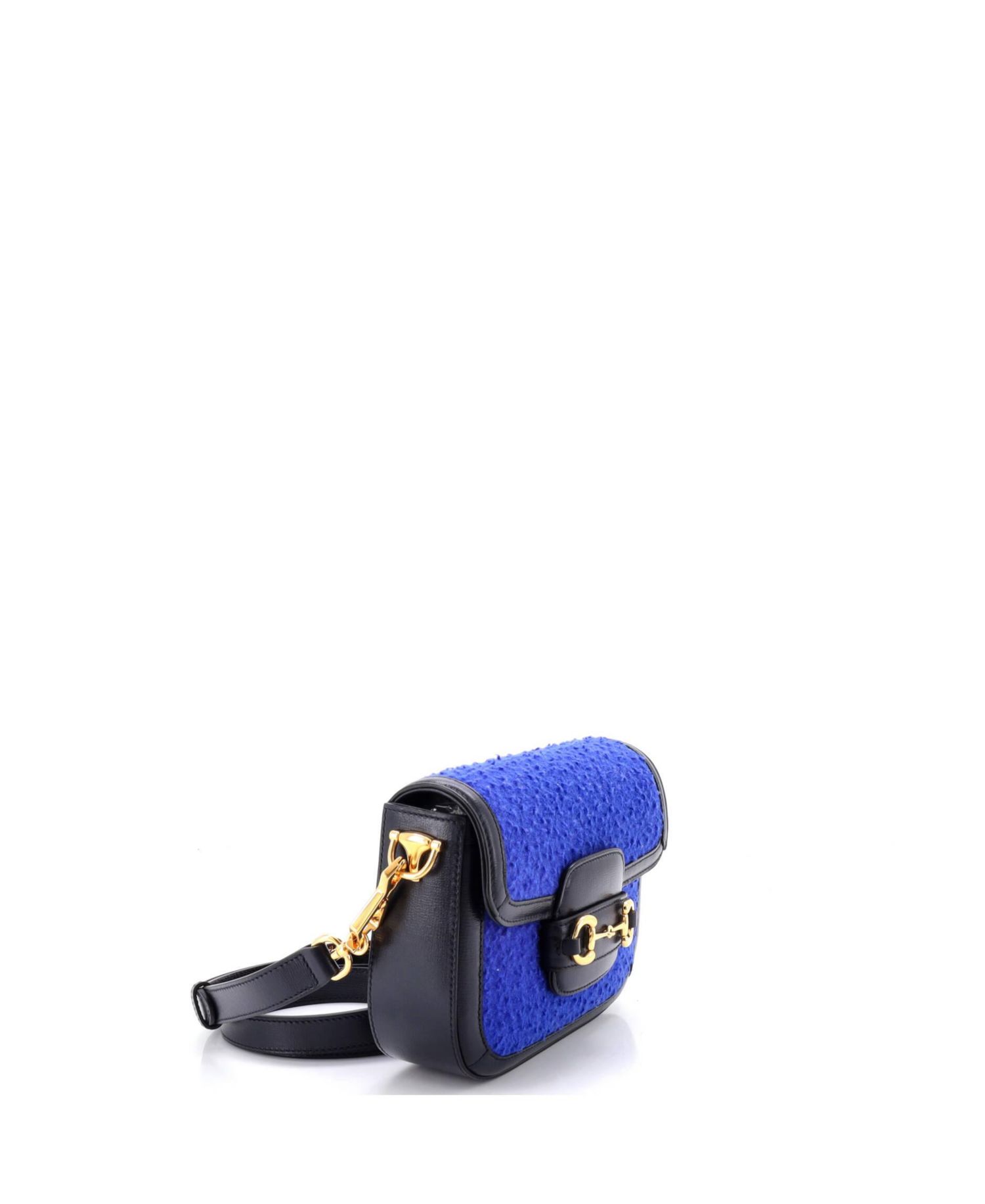 Mini Horsebit 1955 Shoulder Bag Wool