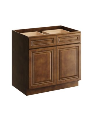 36" Single Base Cabinet with Full Overlay HDF Door and Dovetail Drawer
