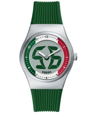 Men's World Flags Big Tic Mexico and Italy Watch 40mm