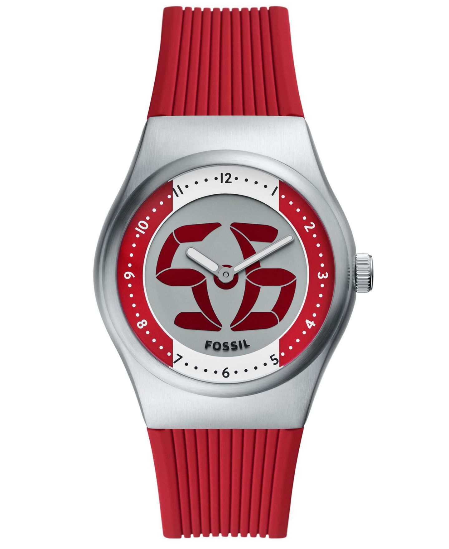 Мужские часы Fossil World Flags Big Tic Canada Watch 40mm — фото 1