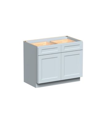 W42" Standard Base Cabinet with Full Overlay HDF Door and Dovetail Drawer