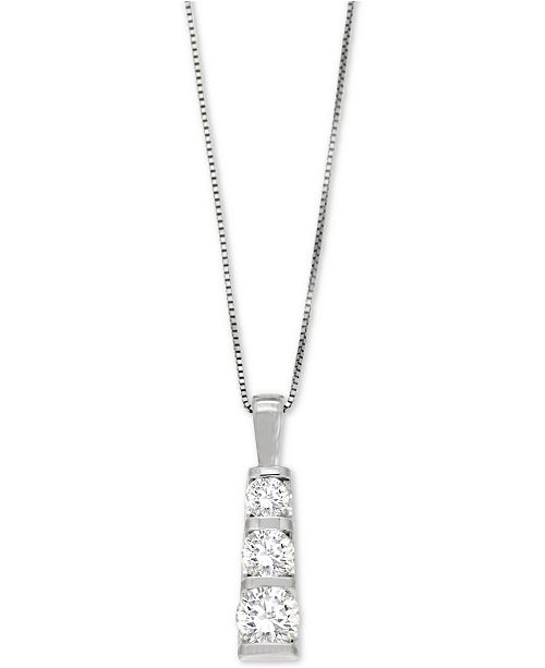 3 ct diamond necklace Outlet