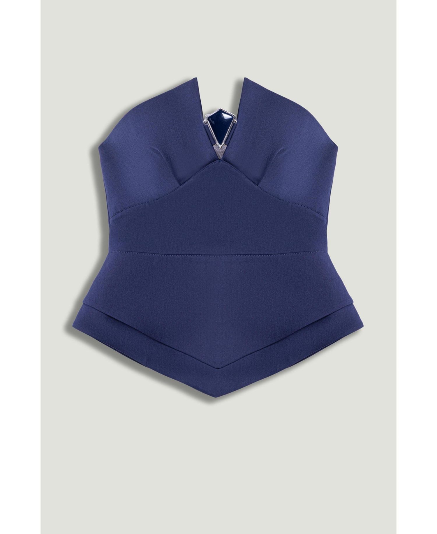 Women's Strapless Sculpted Bustier Top
