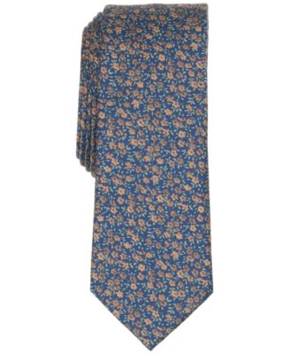 Men's Yvonne Floral Skinny Tie