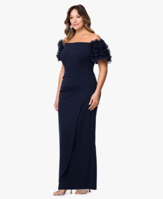 sachin and babi light blue dress Plus Size Dresses by Occasion