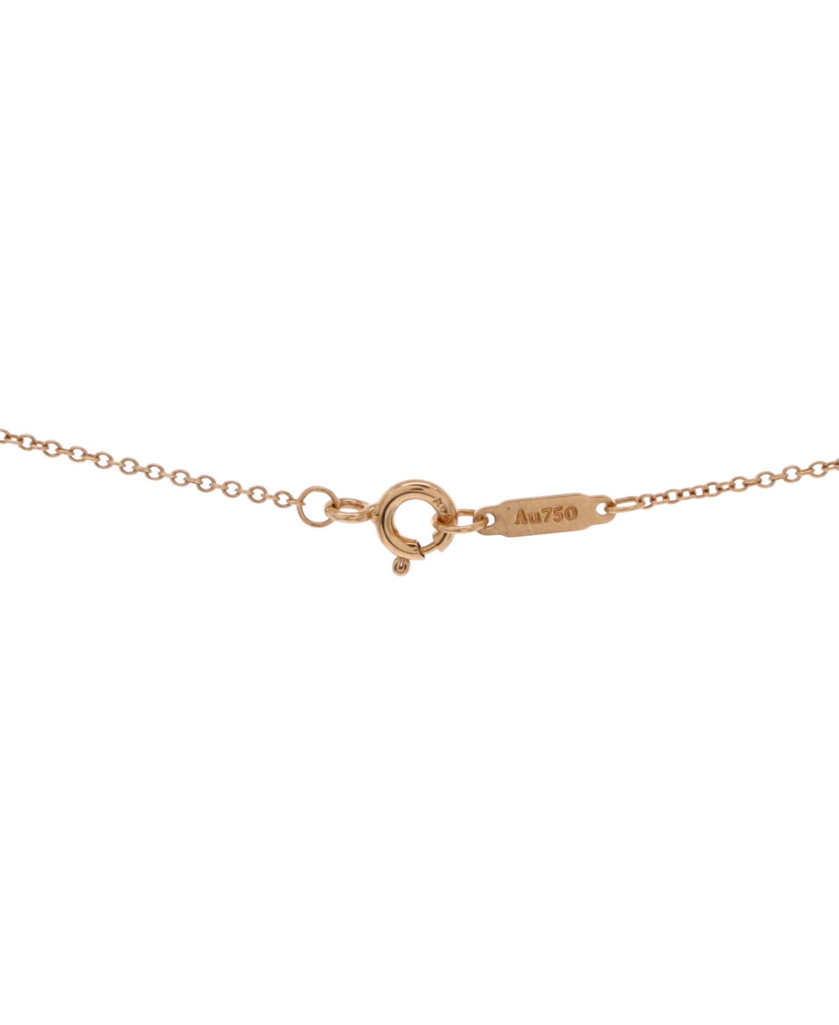 Pre-Owned Tiffany & Co T Smile Pendant Necklace