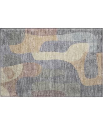 Mayfield Machine Washable AMF1867 1'8" x 2'6" Area Rug