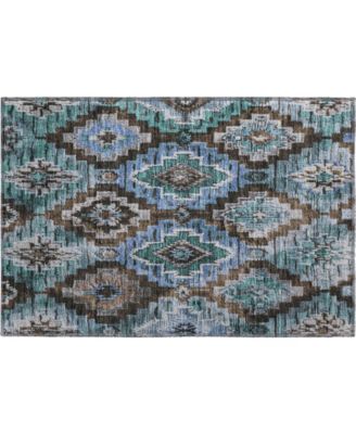 Mayfield Machine Washable AMF1891 1'8" x 2'6" Area Rug
