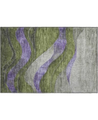 Mayfield Machine Washable AMF1892 1'8" x 2'6" Area Rug