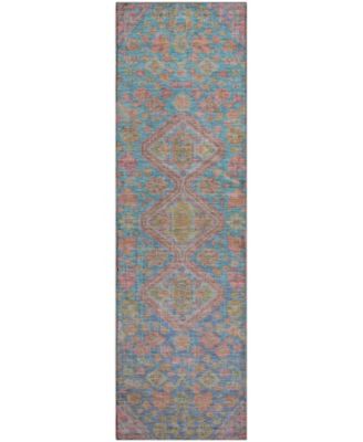 Mayfield Machine Washable AMF1834 2'3" x 7'6" Runner Area Rug