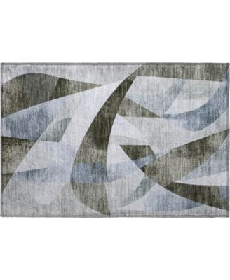 Mayfield Machine Washable AMF1836 1'8" x 2'6" Area Rug
