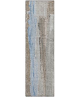 Mayfield Machine Washable AMF1845 2'3" x 7'6" Runner Area Rug