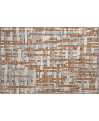 Mayfield Machine Washable AMF1849 1'8" x 2'6" Area Rug