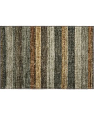Mayfield Machine Washable AMF1865 1'8" x 2'6" Area Rug