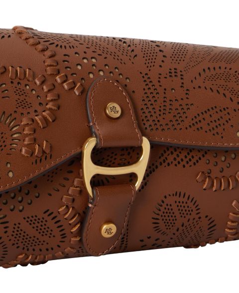 Женские сумки Lauren Ralph Lauren Tasha Medium Floral Tooled Leather East-West Bag