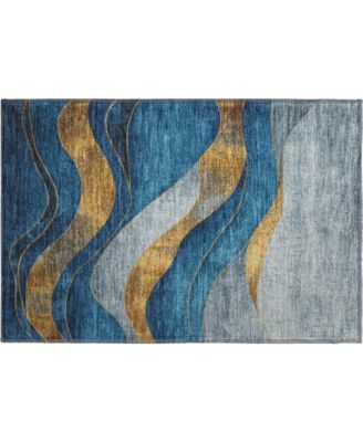 Mayfield Machine Washable AMF1892 1'8" x 2'6" Area Rug