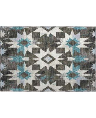 Mayfield Machine Washable AMF1893 1'8" x 2'6" Area Rug