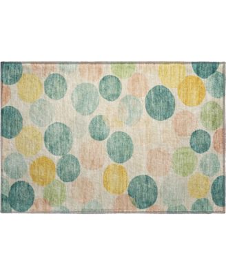Mayfield Machine Washable AMF1898 1'8" x 2'6" Area Rug