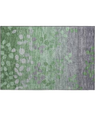 Mayfield Machine Washable AMF1900 1'8" x 2'6" Area Rug