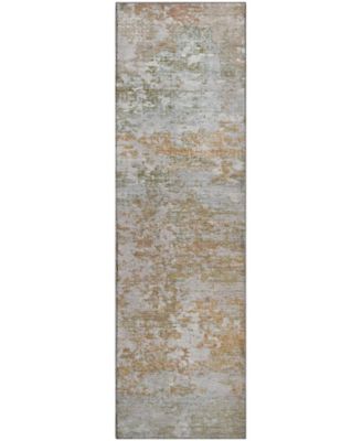 Mayfield Machine Washable AMF1830 2'3" x 7'6" Runner Area Rug