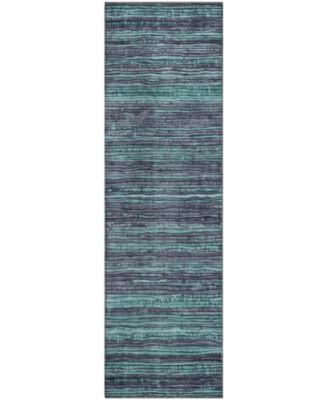 Mayfield Machine Washable AMF1846 2'3" x 7'6" Runner Area Rug