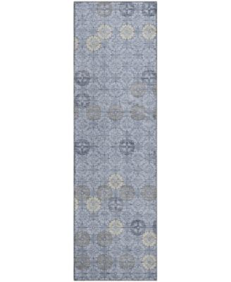 Mayfield Machine Washable AMF1855 2'3" x 7'6" Runner Area Rug