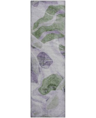 Mayfield Machine Washable AMF1863 2'3" x 7'6" Runner Area Rug