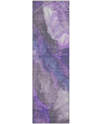 Mayfield Machine Washable AMF1864 2'3" x 7'6" Runner Area Rug