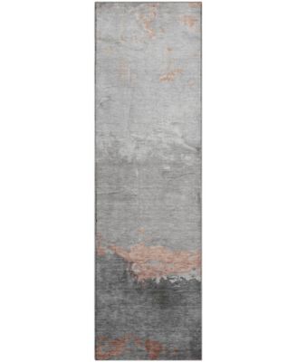 Mayfield Machine Washable AMF1885 2'3" x 7'6" Runner Area Rug