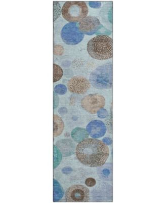 Mayfield Machine Washable AMF1896 2'3" x 7'6" Runner Area Rug
