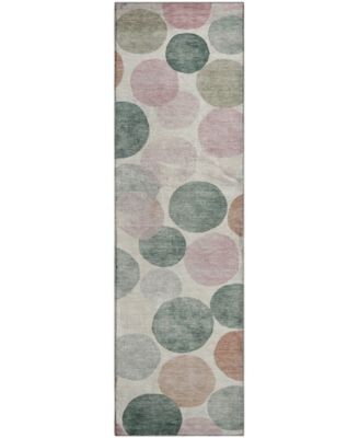 Mayfield Machine Washable AMF1898 2'3" x 7'6" Runner Area Rug
