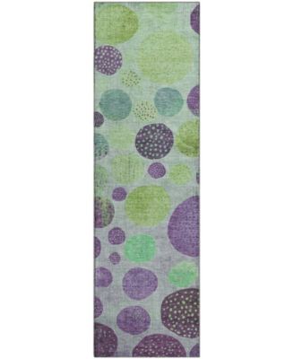 Mayfield Machine Washable AMF1899 2'3" x 7'6" Runner Area Rug