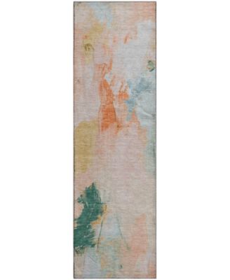 Mayfield Machine Washable AMF1914 2'3" x 7'6" Runner Area Rug