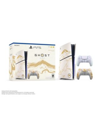 PS5 Console Ghost of Yotei Gold LE Bundle + DualSense Chroma Pearl New
