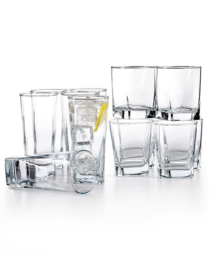 The Cellar Camden 12Pc. Glassware Set, Created for Macy's Macy's