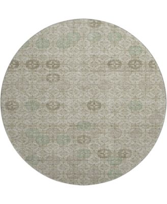 Mayfield Machine Washable AMF1855 8' x 8' Round Area Rug