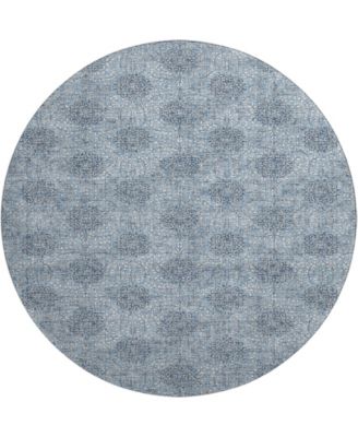 Mayfield Machine Washable AMF1856 8' x 8' Round Area Rug